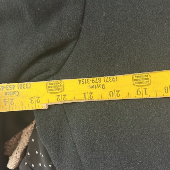 Floorlength long black x large wall coat in great condition lined winter coat - Picture 13 of 15